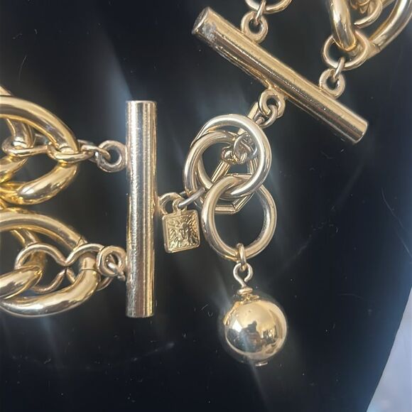 Anne Klein Elegant Gold Chain Necklace - Picture 5 of 5